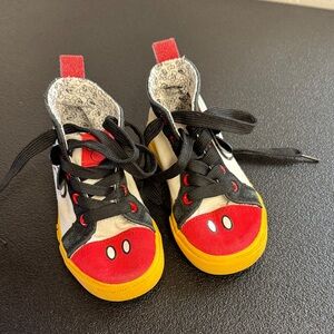 Kids Playful Sneakers - Red, Black, and Yellow